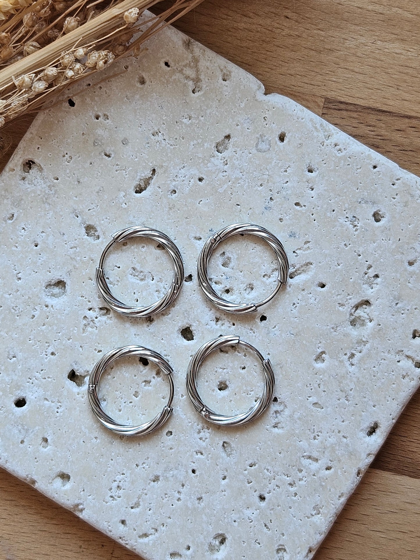 CREOLES pour boucles d'oreilles interchangeables