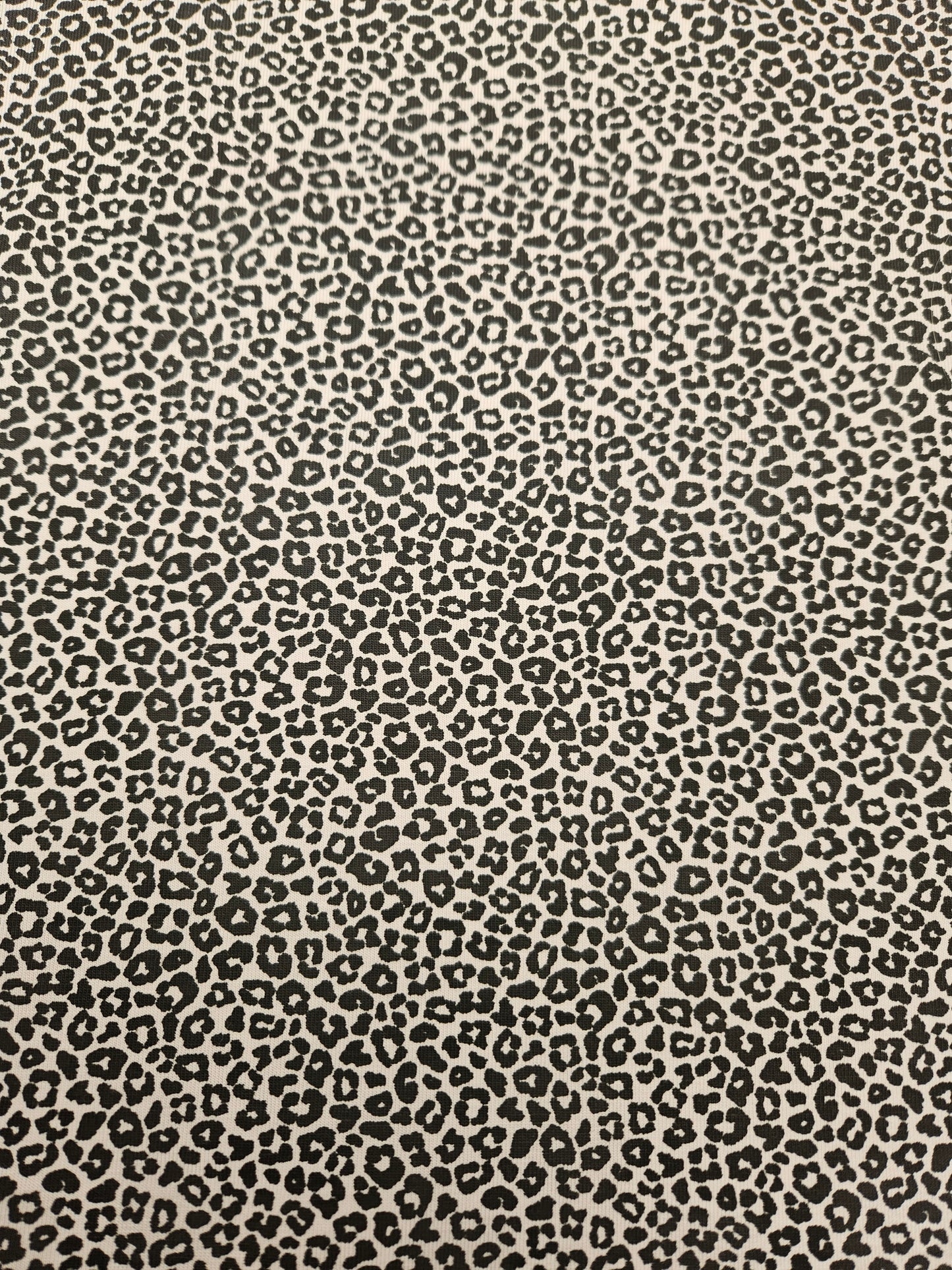 Serviette de Cantine LEOPARD NOIR