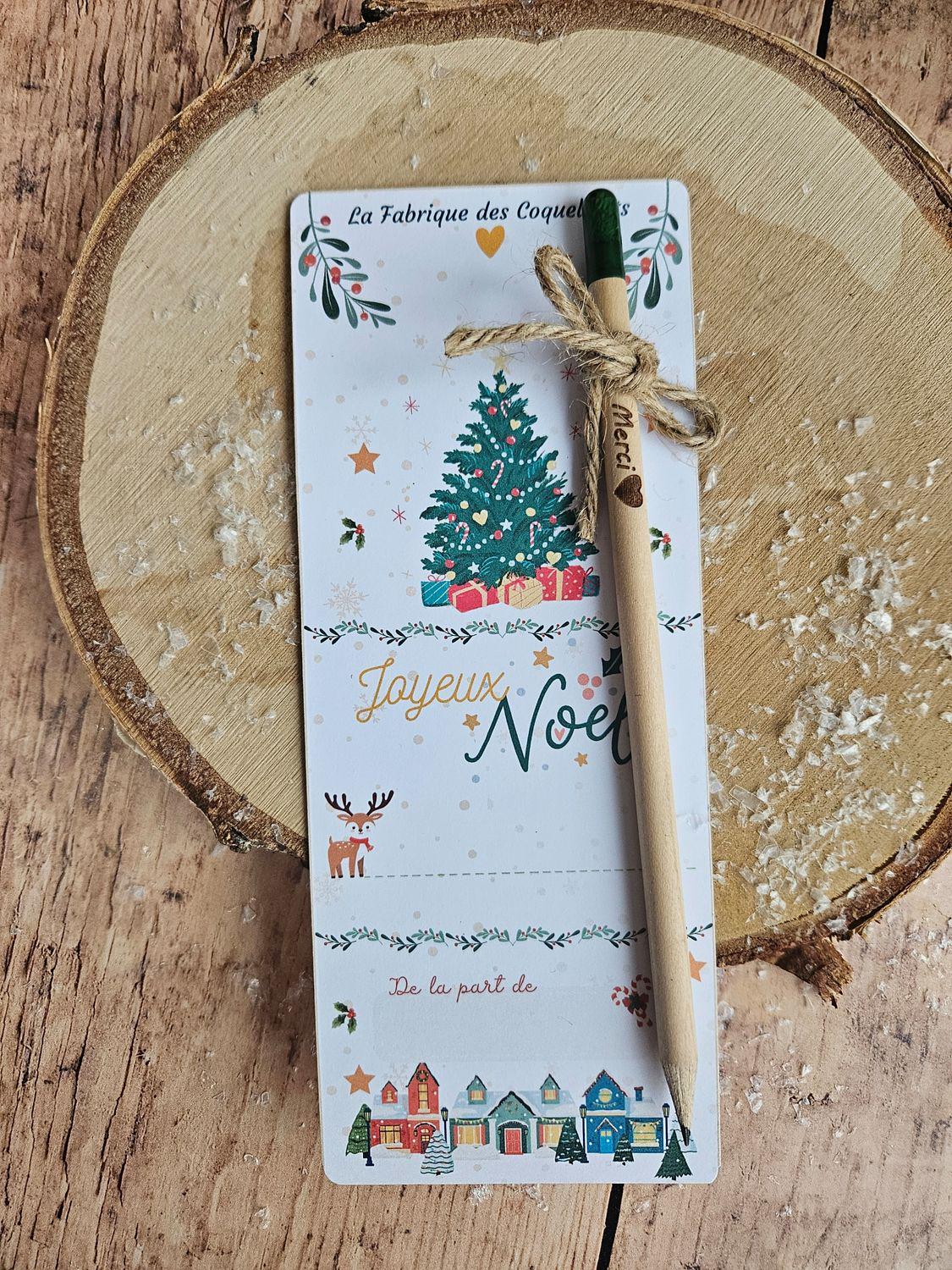 Crayon à planter Noël - à personnaliser - maitresse nounou atsem - Noël cadeau personnalisé - femme enfant cadeau enfant - fin année