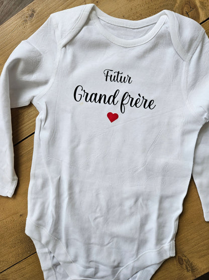 Body ou T-shirt personnalisé | annonce