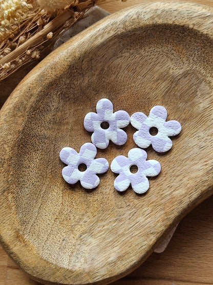 BOX SUMMER Boucles oreilles interchangeables GEORGETTE ET ZELIE - COLLECTION SUMMER -  MAUVE