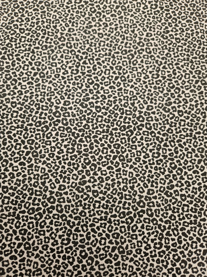 Serviette de Cantine LEOPARD NOIR