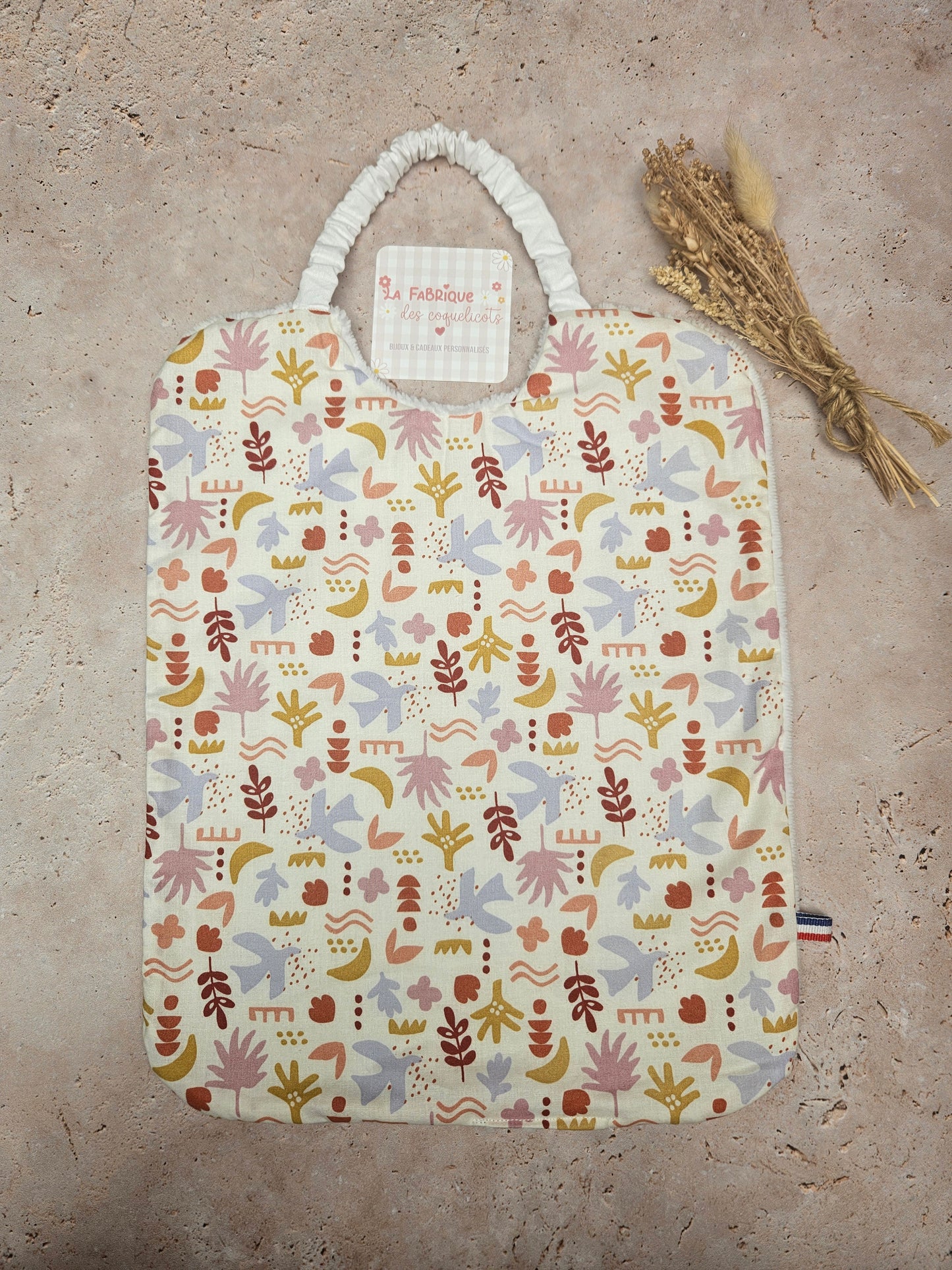 Serviette de Cantine MULTI COULEUR MOTIF