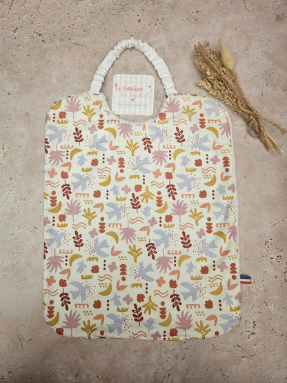 Serviette de Cantine MULTI COULEUR MOTIF