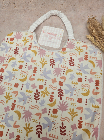 Serviette de Cantine MULTI COULEUR MOTIF