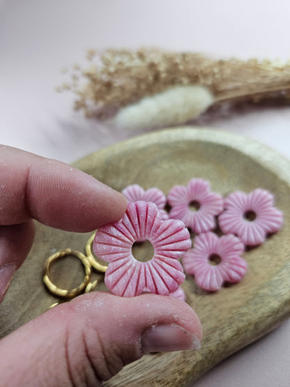 Pampilles interchangeables - par 2 - DROP OCTOBRE - MAXIME NACRE ROSE