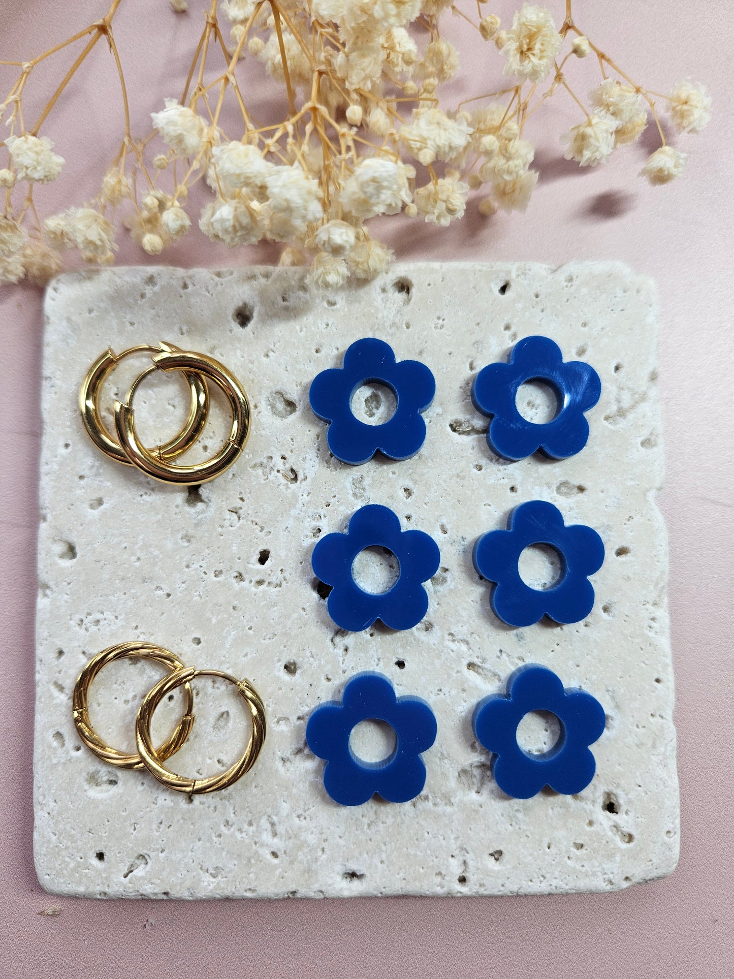 Boucles oreilles interchangeables - DROP OCTOBRE - ZELIE DEEP SEA