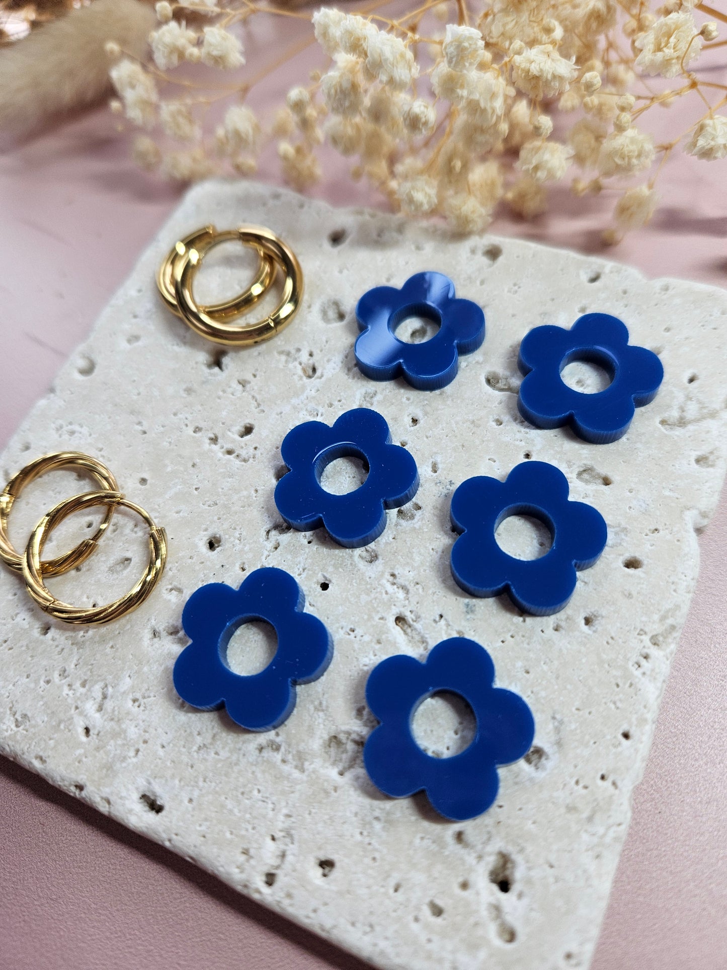 Boucles oreilles interchangeables - DROP OCTOBRE - ZELIE DEEP SEA