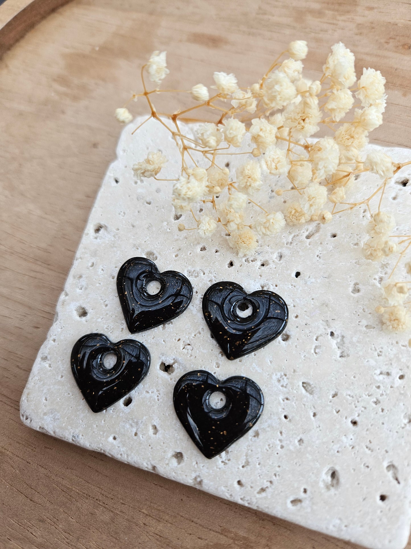 Boucles oreilles interchangeables - DROP OCTOBRE - MARGOT GALAXY NOIR