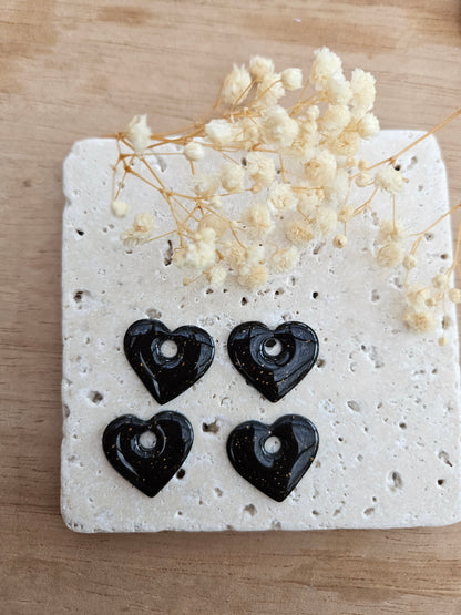 Boucles oreilles interchangeables - DROP OCTOBRE - MARGOT GALAXY NOIR