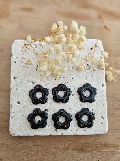 Boucles oreilles interchangeables - DROP OCTOBRE - ZELIE GALAXY NOIR