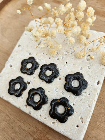 Boucles oreilles interchangeables - DROP OCTOBRE - ZELIE GALAXY NOIR