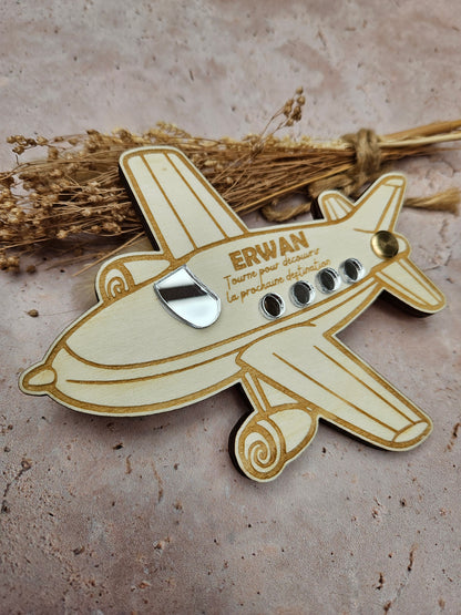 Demande surprise personnalisée -  Avion - demande parrain marraine annonce tonton témoin