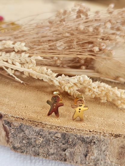 Boucles d'oreilles  - PAIN ÉPICES