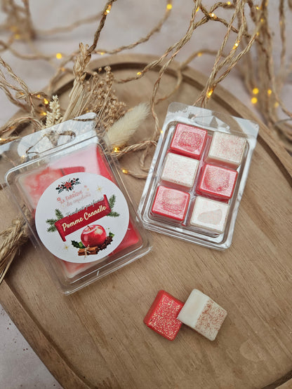 Tablette de 6 fondants parfumés - COLLECTION NOËL 2025 / Pomme Cannelle