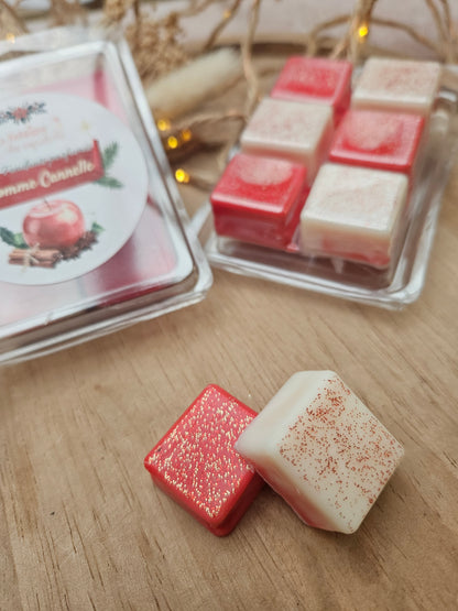 Tablette de 6 fondants parfumés - COLLECTION NOËL 2025 / Pomme Cannelle