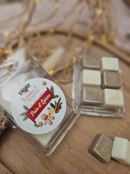 Tablette de 6 fondants parfumés - COLLECTION NOËL 2025 / Pain d'Epices