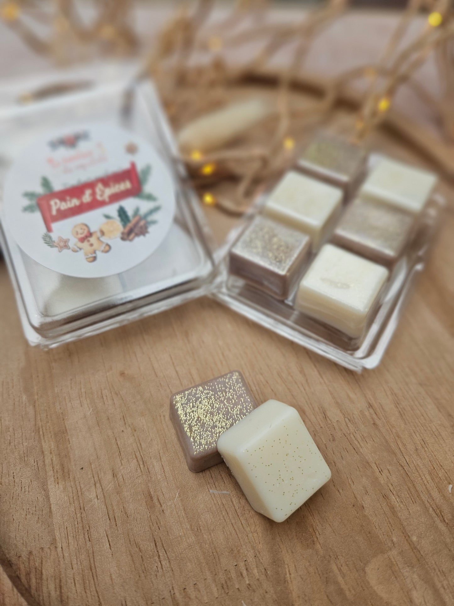 Tablette de 6 fondants parfumés - COLLECTION NOËL 2025 / Pain d'Epices
