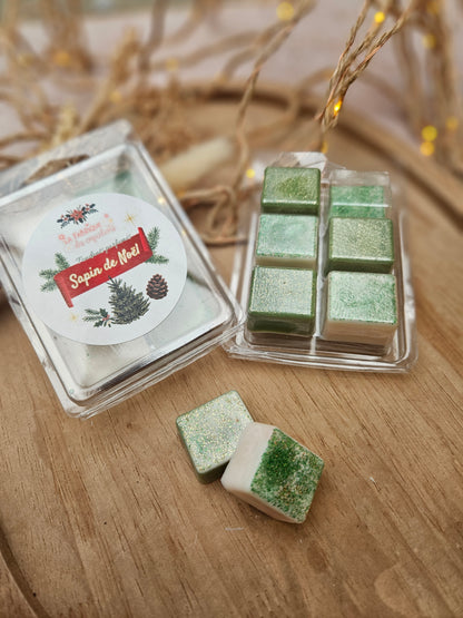 Tablette de 6 fondants parfumés - COLLECTION NOËL 2025 / Sapin de Noël