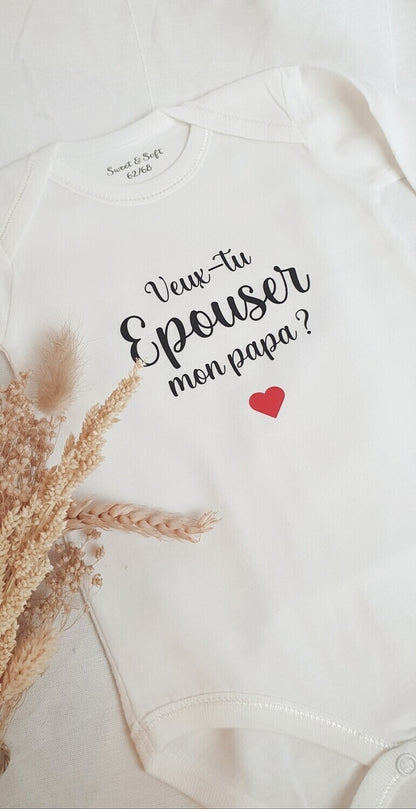 Body ou T-shirt personnalisé | annonce