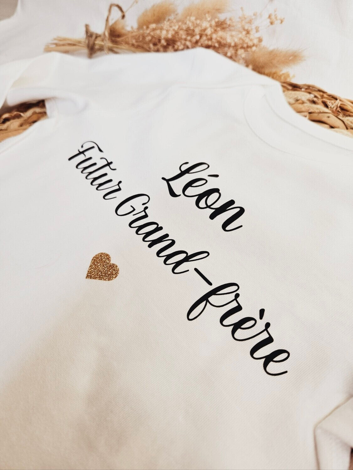 Body ou T-shirt personnalisé | annonce