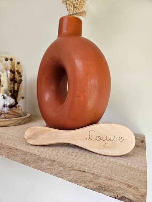 Brosse douce pour bébé personnalisée