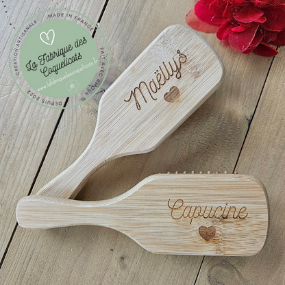 Brosse picot personnalisée