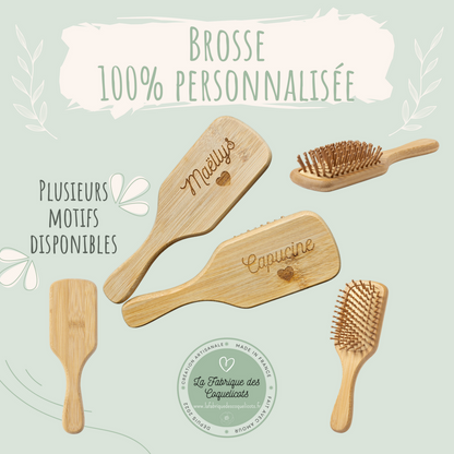 Brosse picot personnalisée