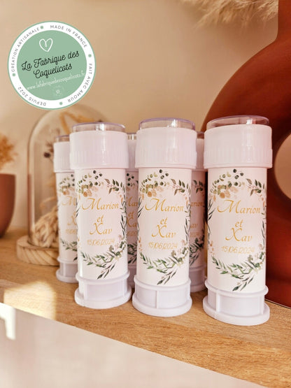 Etiquette autocollante personnalisée |mariage baptême baby shower anniversaire pacs communion