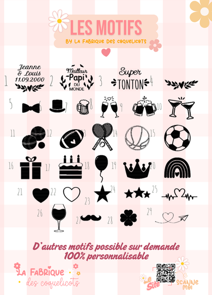 Stylo à bille personnalisé - bambou - Encre noir ou bleue