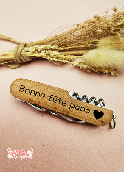 COUTEAU SUISSE PERSONNALISÉ
