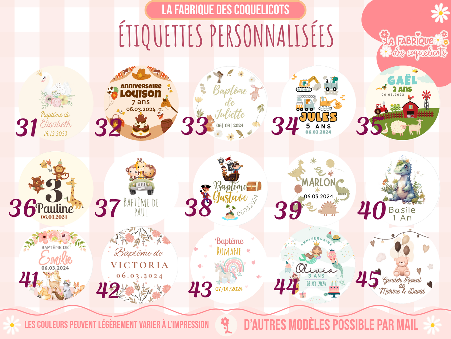Mini Bougie personnalisée  | cadeau invité |