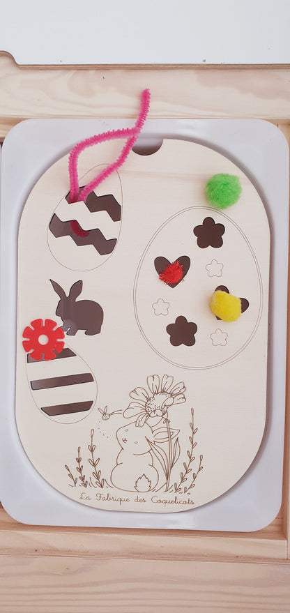 Petit couvercle TROFAST / Lapin de Paques