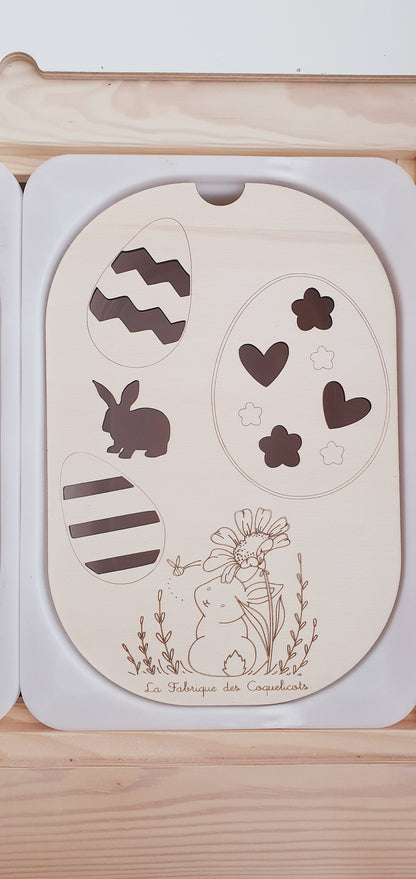 Petit couvercle TROFAST / Lapin de Paques