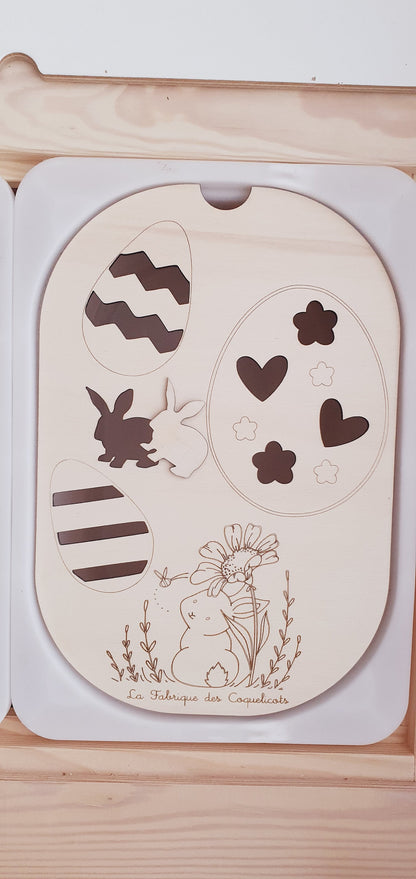 Petit couvercle TROFAST / Lapin de Paques