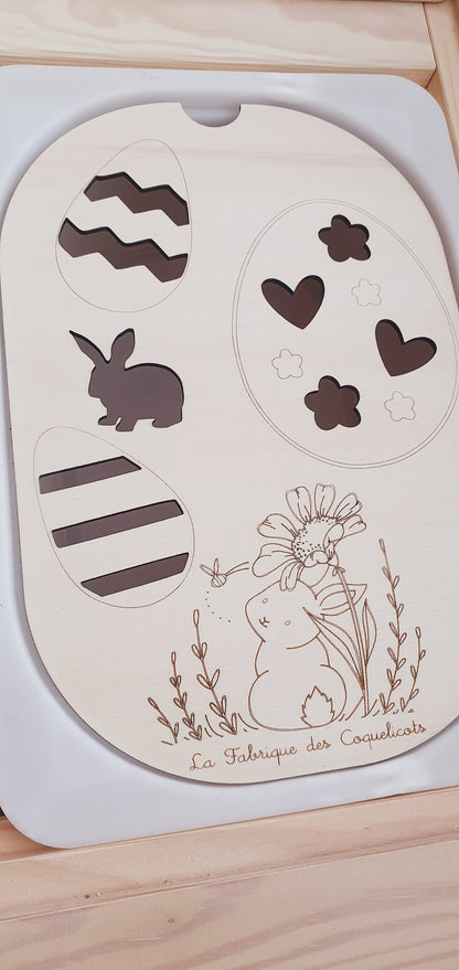 Petit couvercle TROFAST / Lapin de Paques