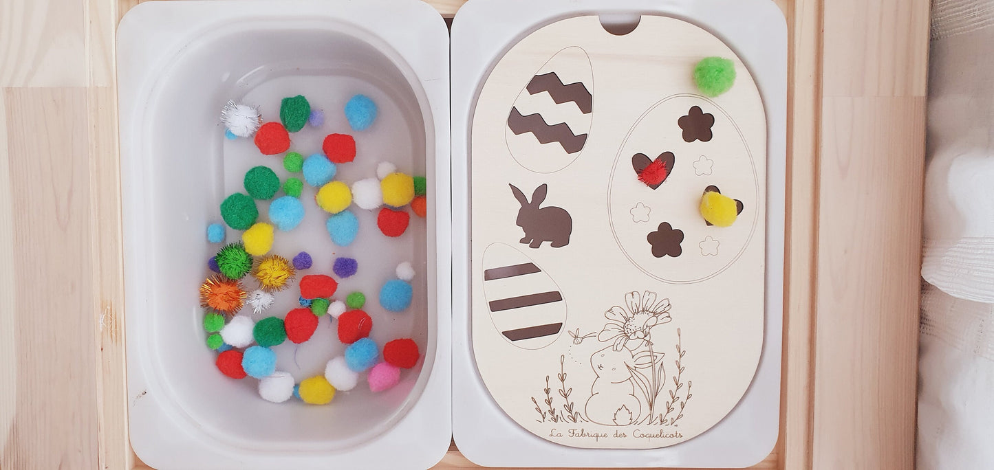 Petit couvercle TROFAST / Lapin de Paques