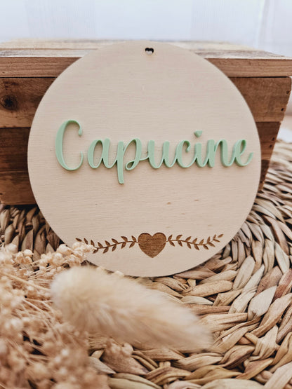 Plaque prénom bébé, cadeau naissance Carte étape, souvenir bébé enfant, photo bébé, décoration chambre enfant ou bébé idée cadeau