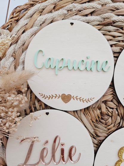 Plaque prénom bébé, cadeau naissance Carte étape, souvenir bébé enfant, photo bébé, décoration chambre enfant ou bébé idée cadeau