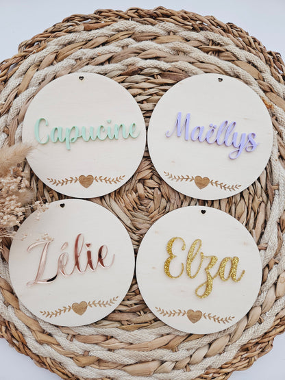 Plaque prénom bébé, cadeau naissance Carte étape, souvenir bébé enfant, photo bébé, décoration chambre enfant ou bébé idée cadeau