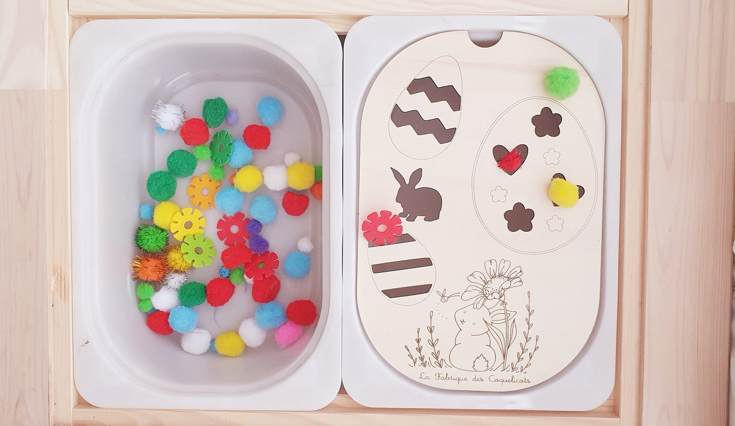 Petit couvercle TROFAST / Lapin de Paques