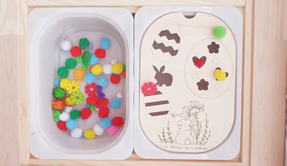 Petit couvercle TROFAST / Lapin de Paques