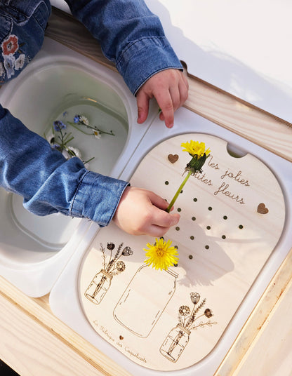 Couvercle TROFAST / vase de fleur