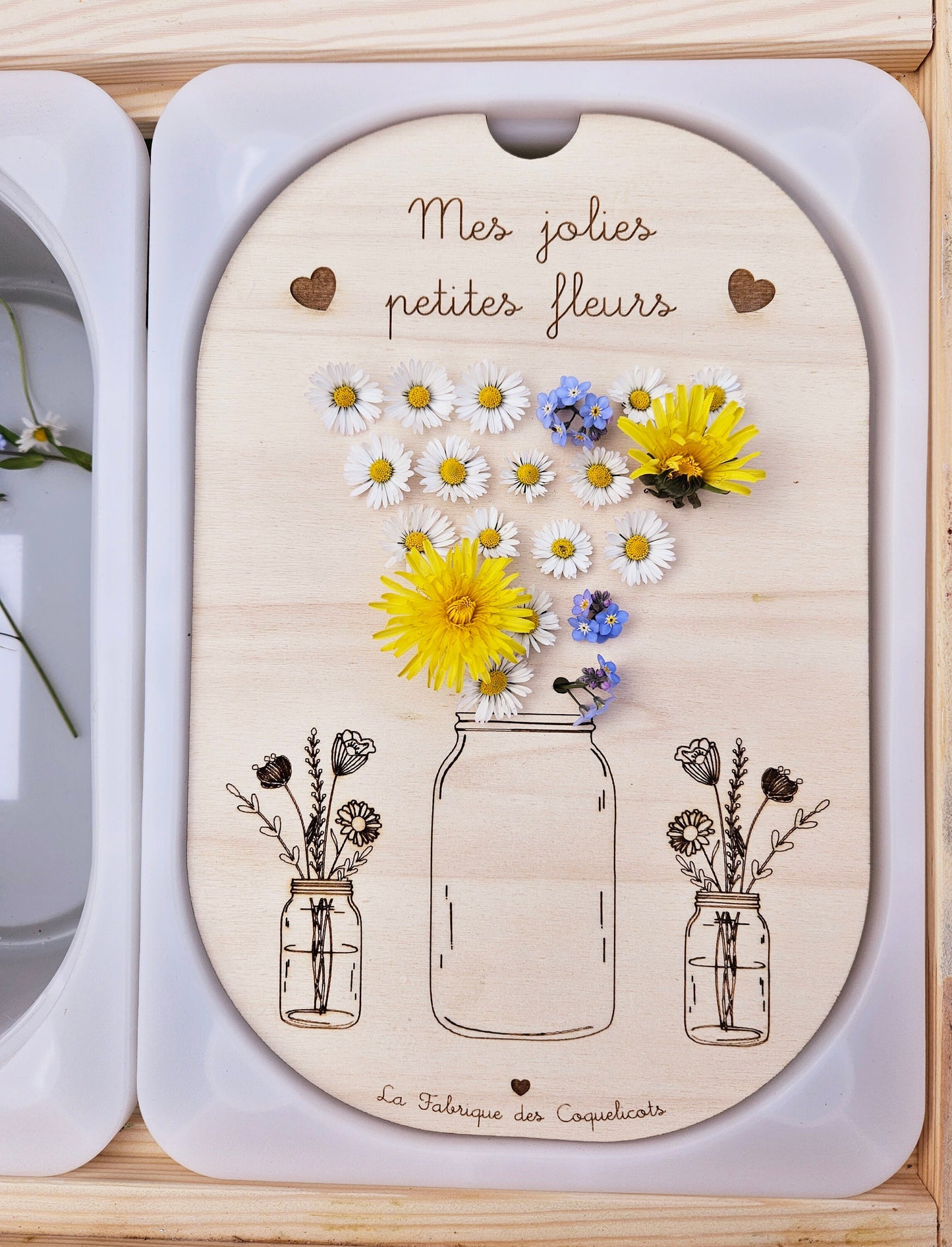 Couvercle TROFAST / vase de fleur