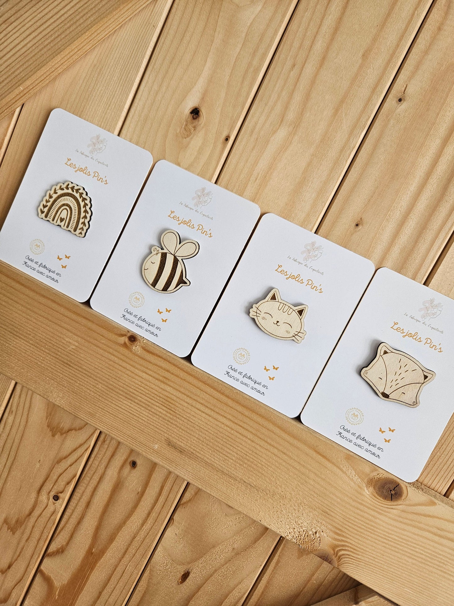 Pins broche magnet  | animaux / déco / fun / cadeau personnalisé /