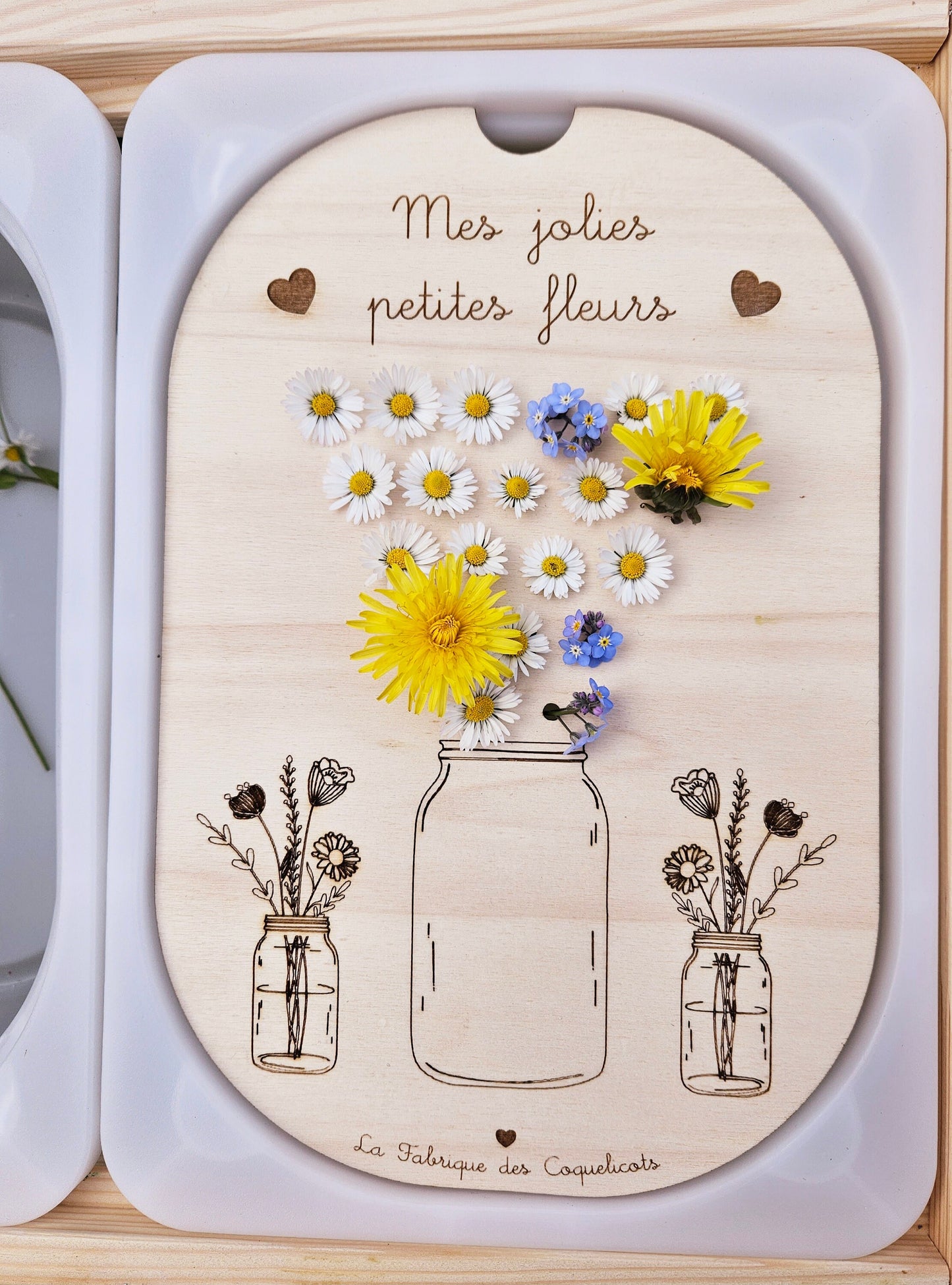 Couvercle TROFAST / vase de fleur