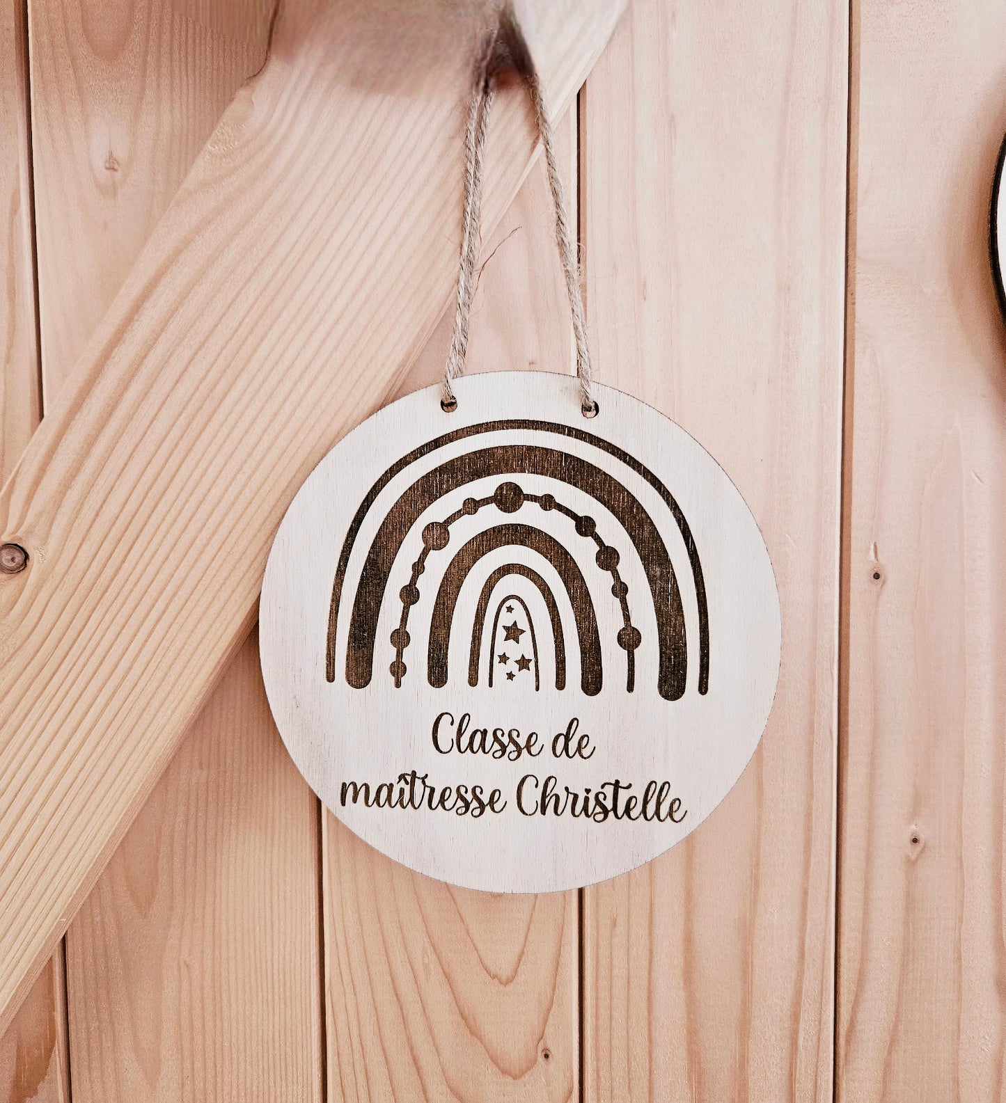 Plaque porte maitresse ou maitre | professeur | cadeau école maternelle collège