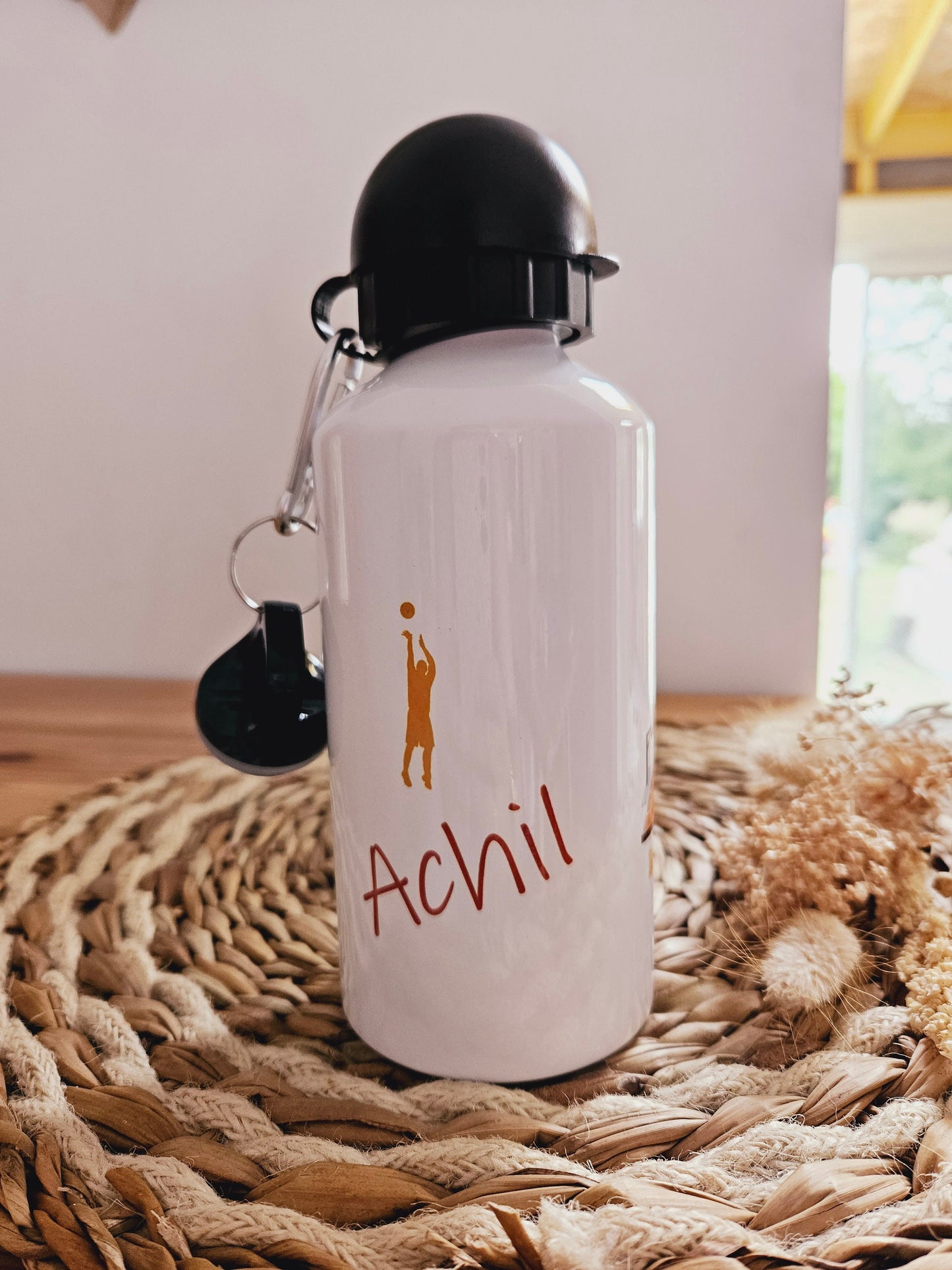 Gourde personnalisé | Gourde enfant | Rentrée des classes | cadeau personnalisé | Sport / basketball gourde garçon/ vaisselle enfant /basket
