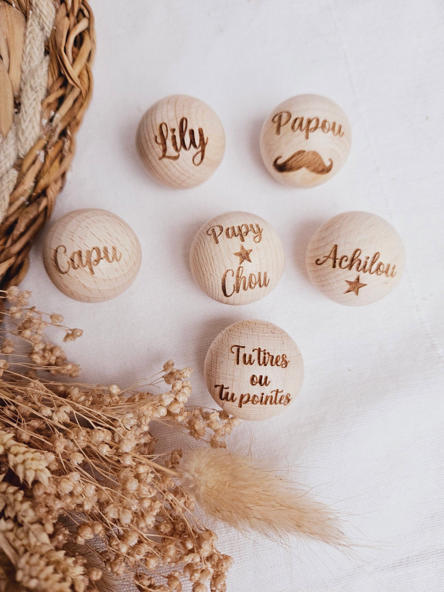 Cochonnet pétanque personnalisé / mariage / cadeau invité / tonton papy papa/ fête des pères / fêtes de papy papi / parrain / témoin /