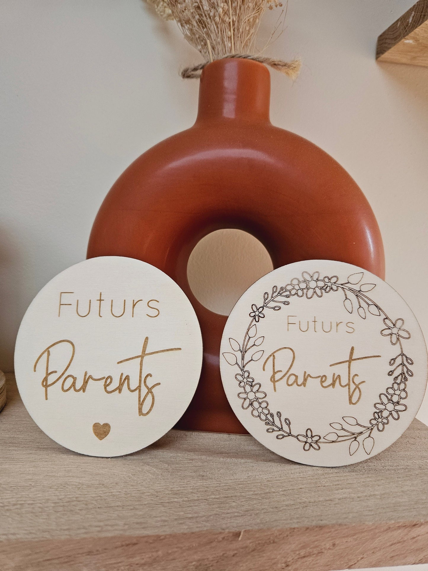 Carte annonce grossesse / futur parent / futur grand parent / mamie papy / annonce papy / photo grossesse cadeau personnalisé